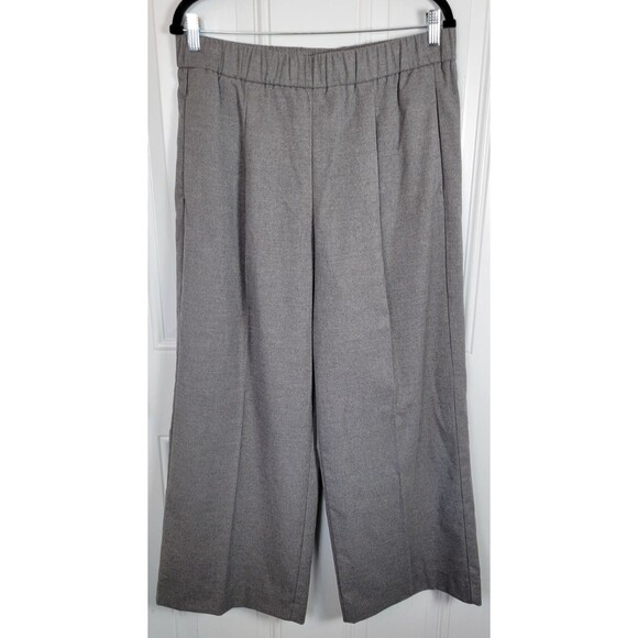 Ann Taylor Wide Leg High-Rise Pull-On Dress Pants Size L - Picture 1 of 6